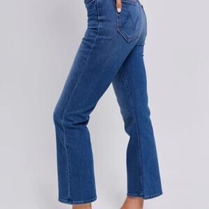 MOTHER The Scooter Ankle Blue Jeans | Size 33